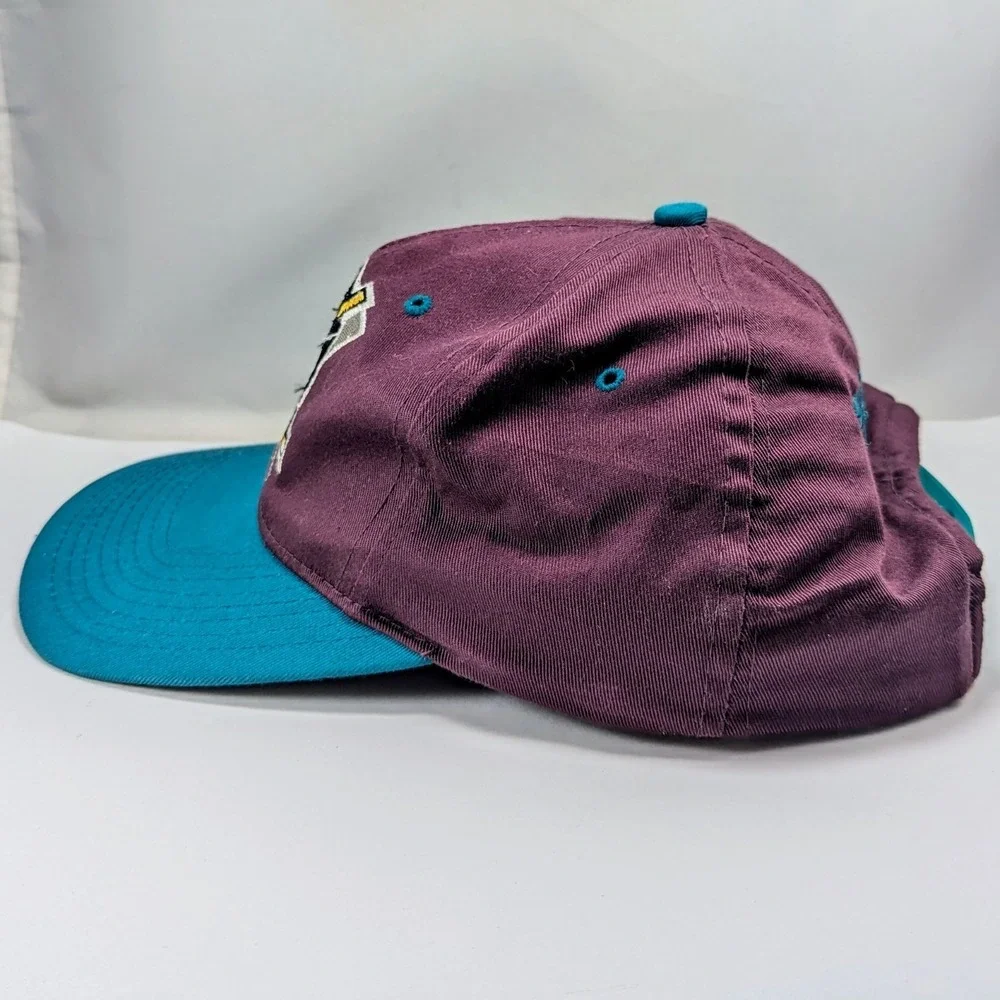 Mighty‎ Ducks Disney NHL C Competitor Ice Hockey Vintage 90s Snapback Hat Cap